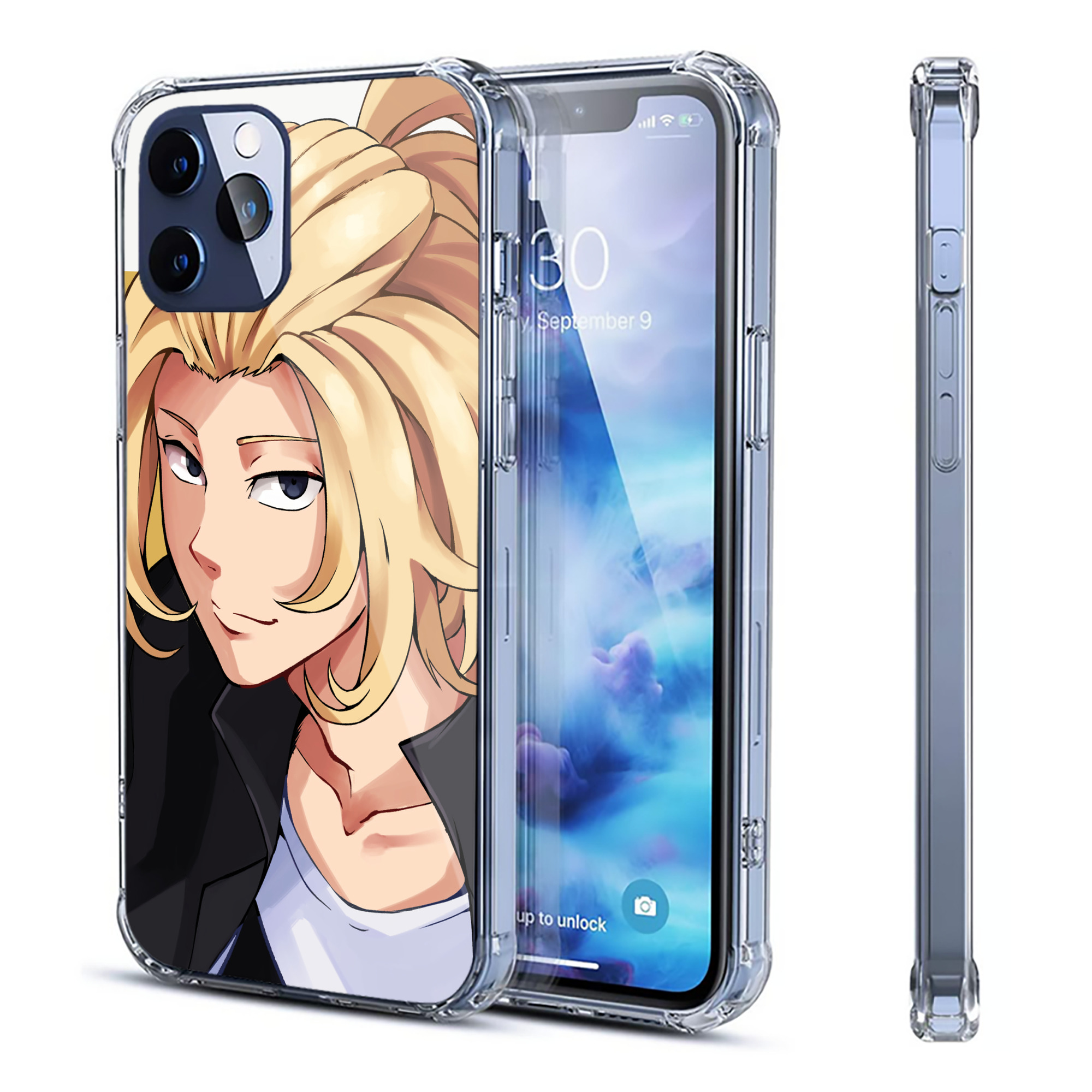 （画像用） 東京リベンジャーズ Tokyo Revengers 【iPhone 12シリーズ対応】透明スマホケース（クリアソフトケース）